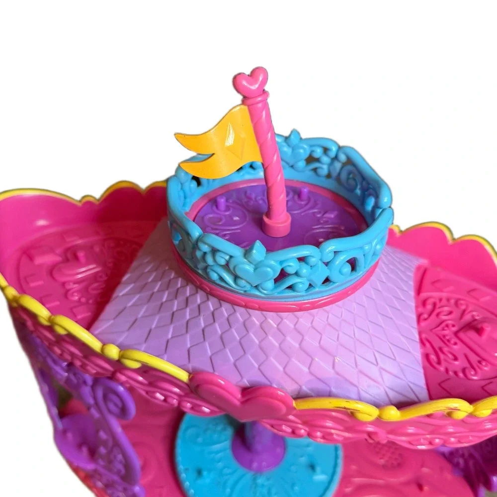 Hasbro My Little Pony Rarity Carousel Boutique Playset 2010 Pink Purple Toy